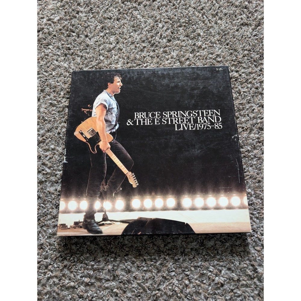 Bruce Springsteen and the E Street Band Live 1975-85 Vinyl 5 LP Boxed‎ Set